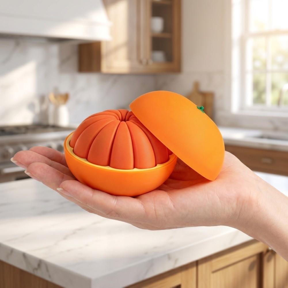 Deformation Balls 3D Printing Oranges Fruit Models Simulation Oranges Gifts