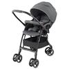 Детская коляска Aprica Lacuna Air AD от 1 месяца до 36 месяцев легкая автоматическая 2192410 A-type двухсторонняя 4-колесная (серый)