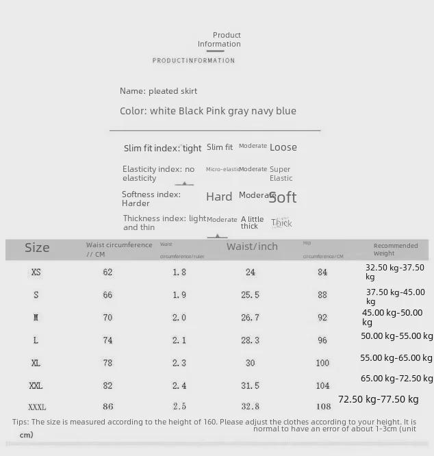 Plus Size A-Line Pleated Skirt for Women - High Waist, Hip-Flattering, All-Season Wear