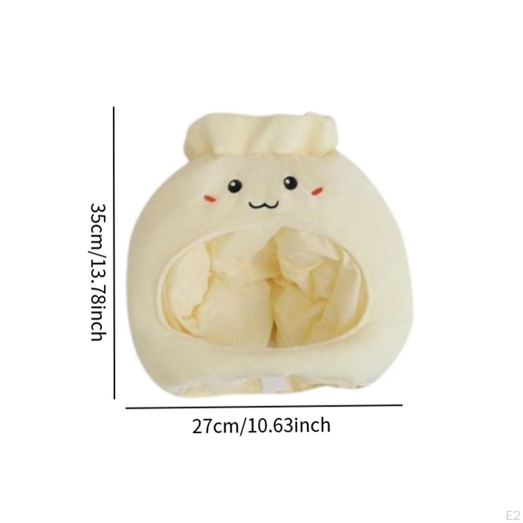 Плюшевая шапка Shaomai, новинка, декоративный мультяшный селфи, зимний теплый головной убор