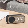 Wireless Bluetooth Clock Double Alarm Wireless  Bluetooth Speaker Digita Alarm Clock  Outdoor Use