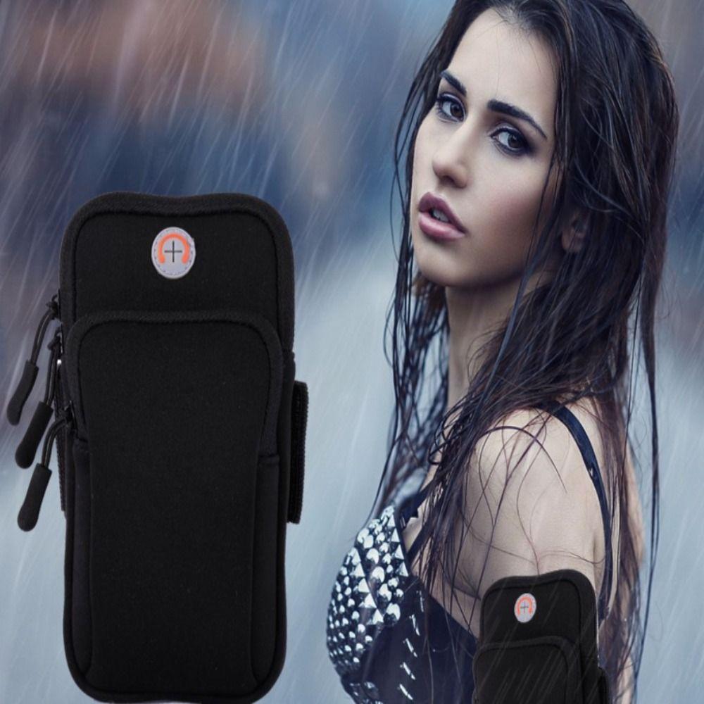 Arm Bag Adjustable Fitness Arm Bag Phone Arm Band Running Wallet Wrist Bag Arm Bag Fitness Bag