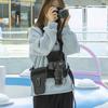 Нагрудная система для камеры Нейлоновый двойной ремень для камеры для фотографов с дышащей и удобной плечевой поддержкой