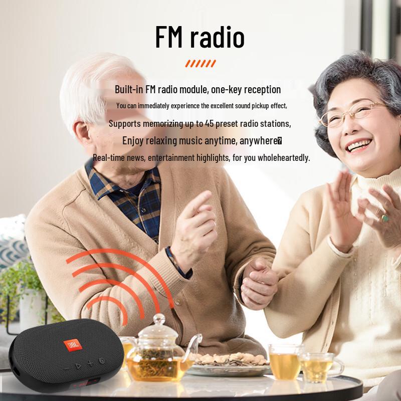 JBL TUNE3 Portable Bluetooth Speaker with FM Radio and TF Card CN plug (adapter included) (CN version)