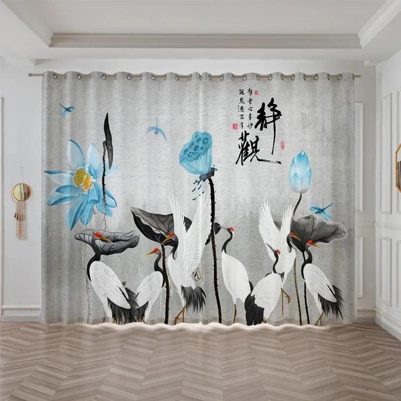 Средиземноморский маяк морская звезда плотные затемняющие шторы узор лотоса гостиная кухня занавеска для дома спальня новые шторы