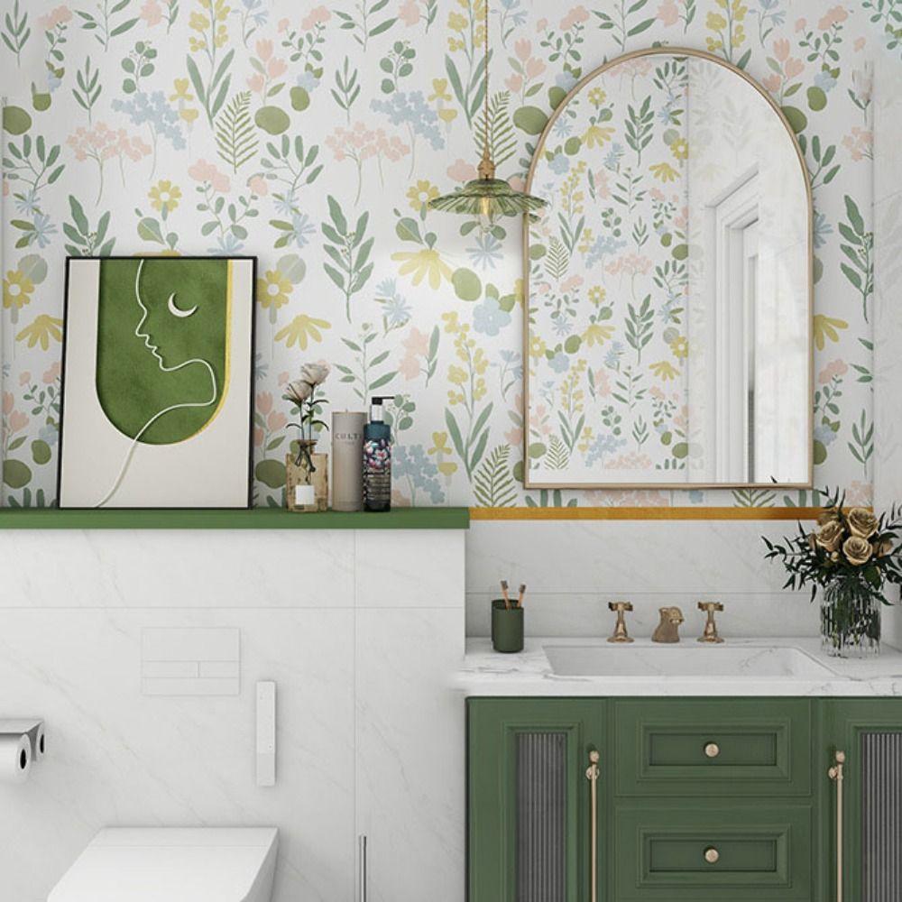 Самоклеящиеся обои с защитой от обрастания Легко моющиеся Наклейки на стены Коммерческие помещения