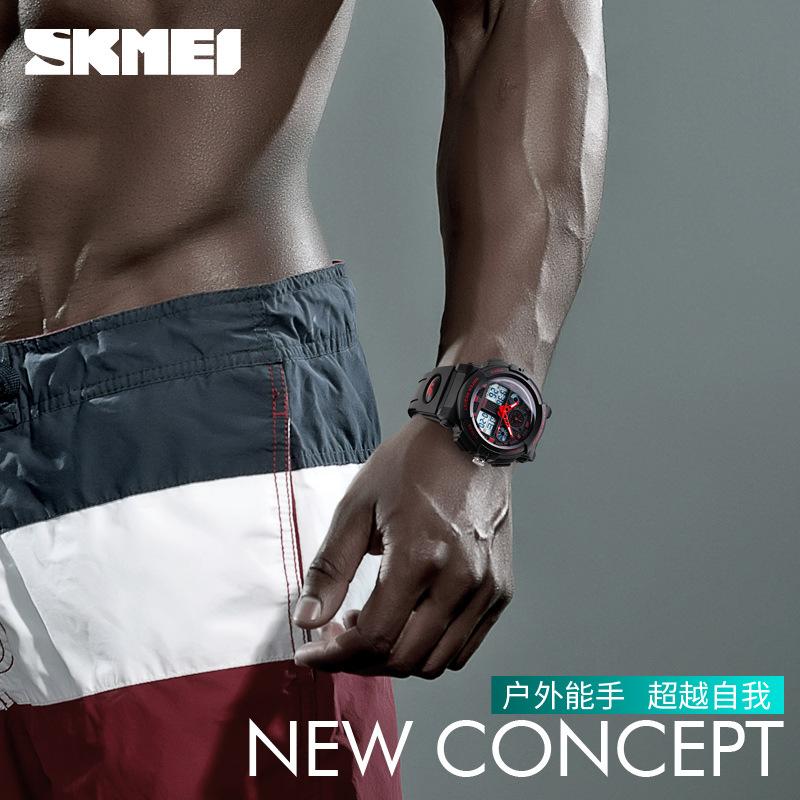Можно обрабатывать, популярные мужские часы для отдыха на открытом воздухе, персонализированные многофункциональные спортивные электронные часы, модные студенческие часы