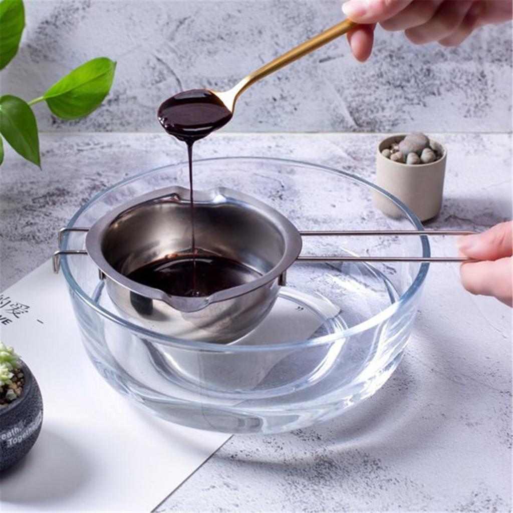 201 Stainless Steel Melting Pot Kitchen Milk Chocolate Butter Bowl Boiler Cooking Accessories