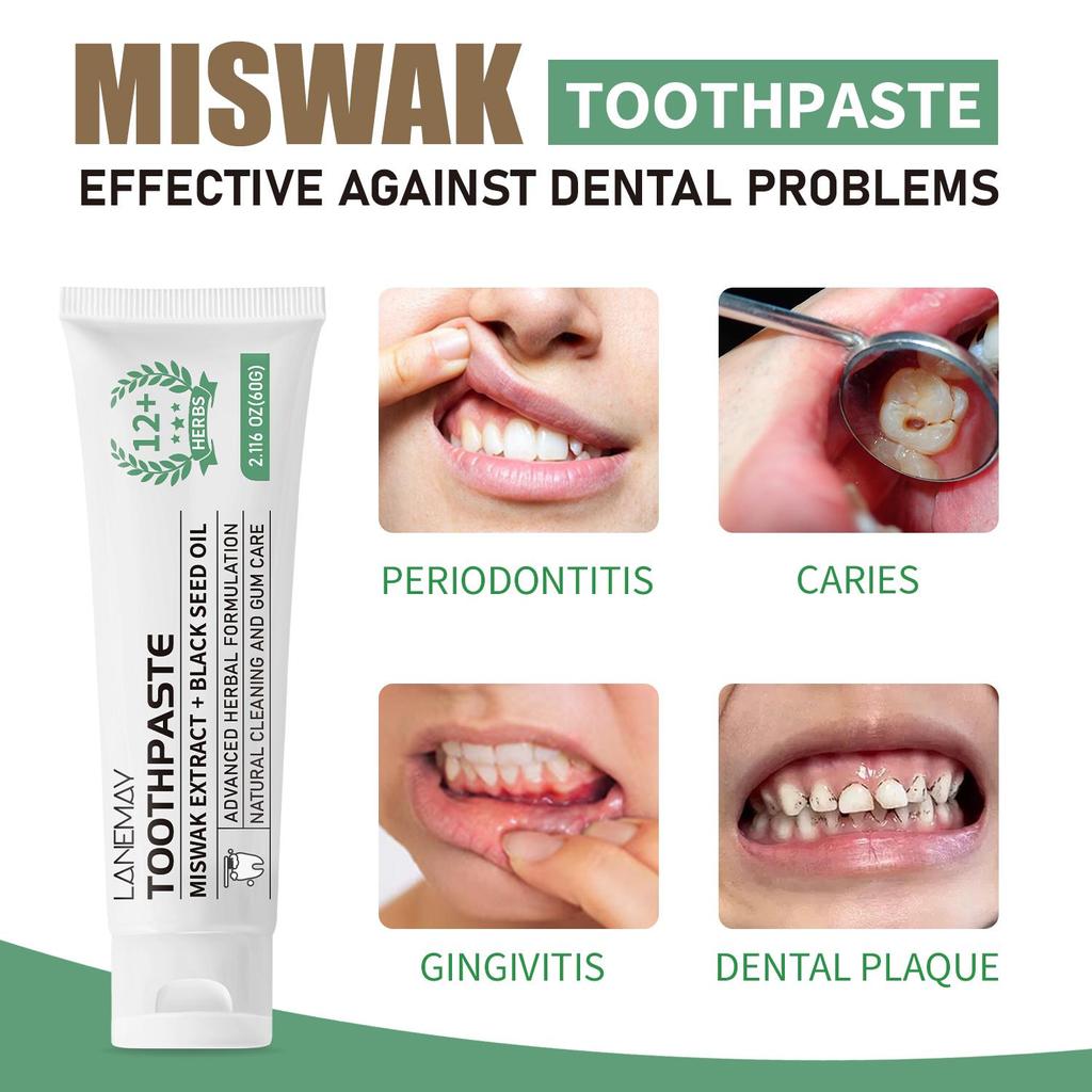 Toothpaste-Deep Cleansing Strengthens Teeth, Promotes Healthy Gums & Brighter Smile, Daily Freshness,60g