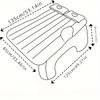Автомобильная дорожная кровать, автоматический надувной матрас, спальный коврик, надувная кровать на заднем сиденье, уличные подушки, диван-кровать для кемпинга, аксессуары для автомобиля