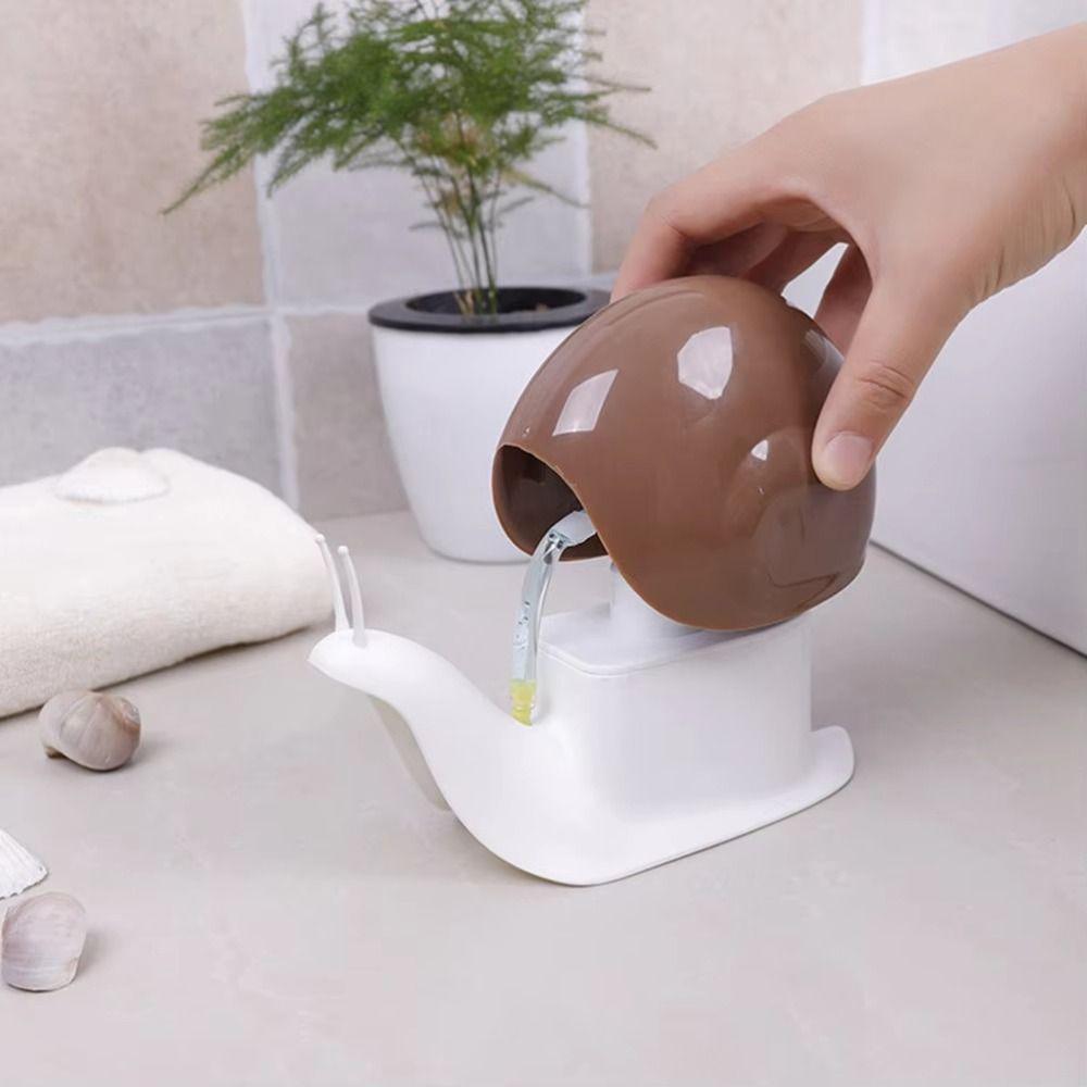 120 ml Capacity Snail Design Soap Dispenser Creative Soap Dispenser Hand Washing