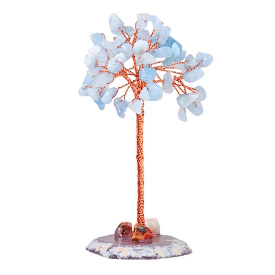 Красивый Настольный Орнамент Дерева. Полупрозрачный Изысканный Украшение Офиса.