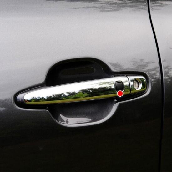 For Toyota Highlander 2008 2009-2013 Cover Trim Car Door Side Handle 8pcs Chrome