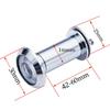 Дверной глазок с углом обзора 180°, широкоугольным отверстием для глазка, регулируемой стеклянной линзой, защитный дверной глазок с защитной крышкой