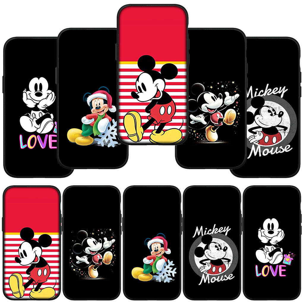 Чехол для телефона для iPhone 17 16 15 Xiaomi Poco F8 F7 F6 X7 X6 M8 C85 C75 C71 Redmi Note 14 13 12 11 Pro Max A3 A4 14C 13C 15C Микки Маус Мультяшный Чехол