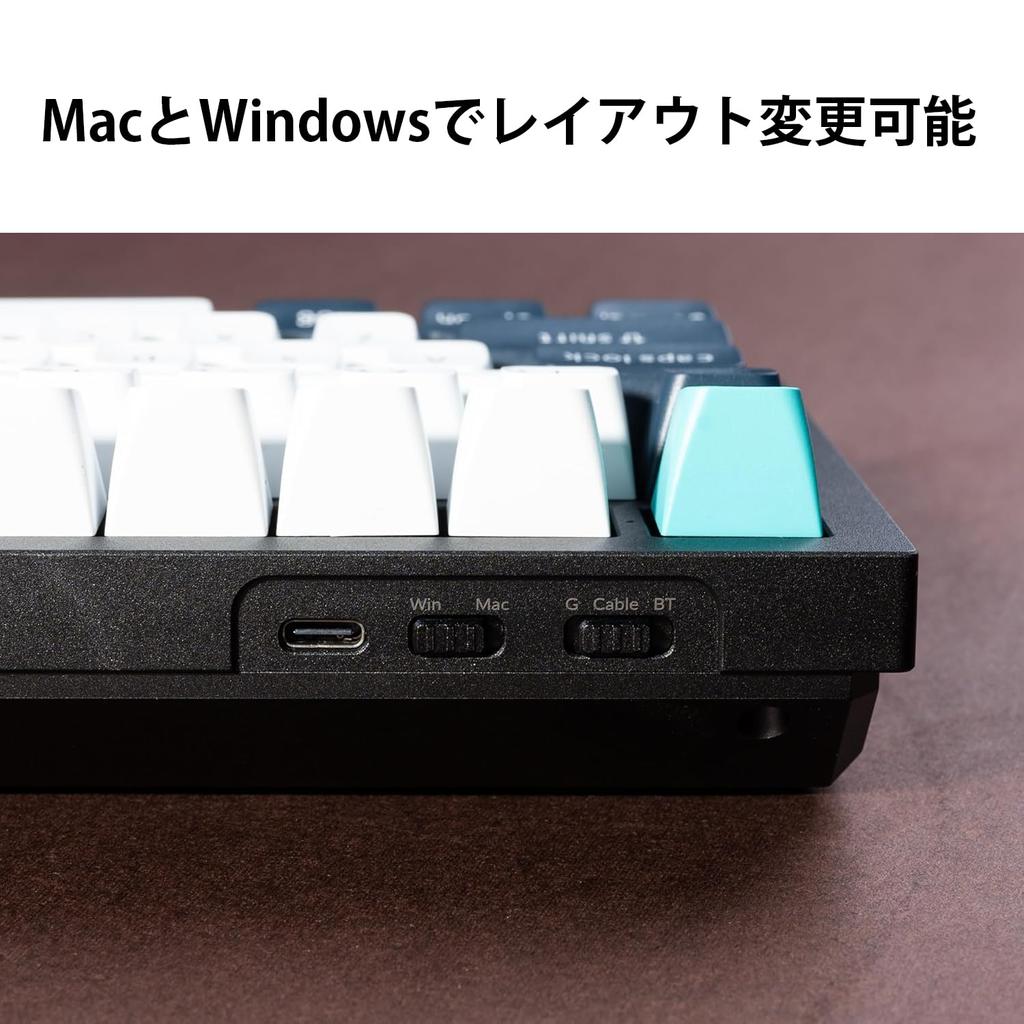 Keychron Q3 Max беспроводная механическая клавиатура US RGB Gateron Jupiter механическая совместимая с Windows Gateron Jupiter механическая красная QMK/VIA клавиатура, 2.4