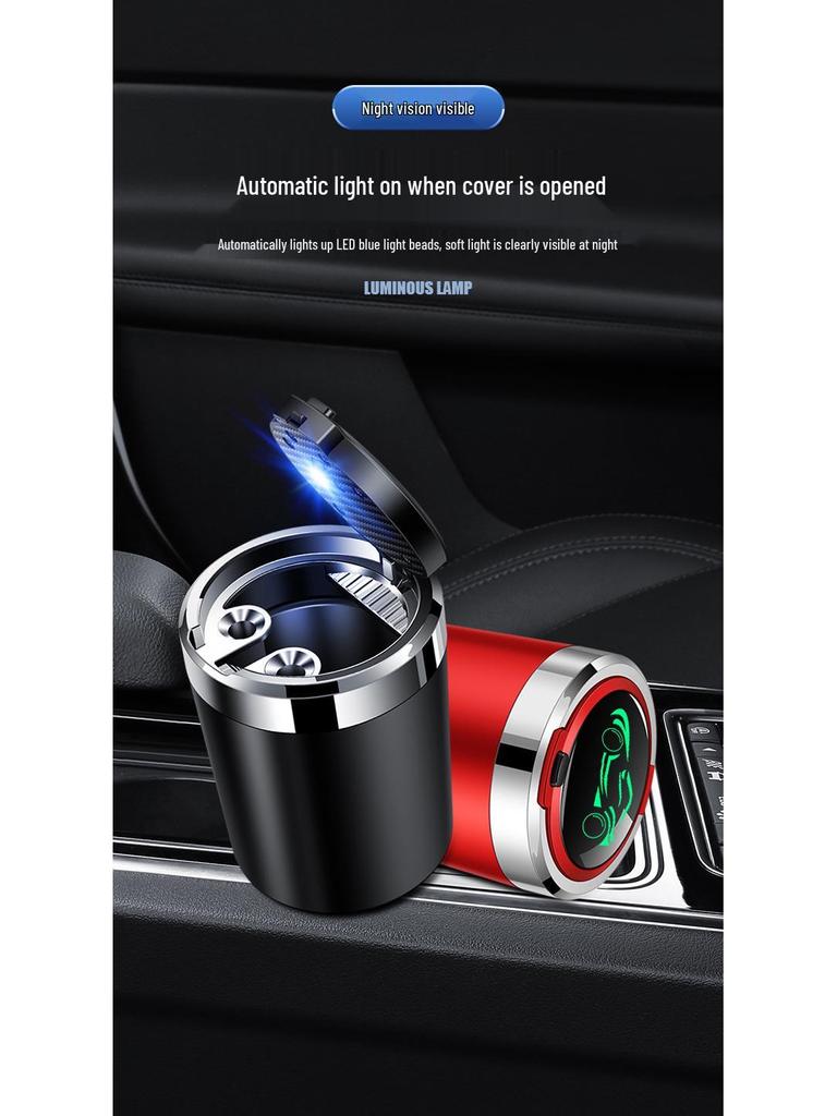 Clip-On Air Vent Car Ashtray for Bestune T-Series Models (T99, T77, B70S, T33, E01, T55)