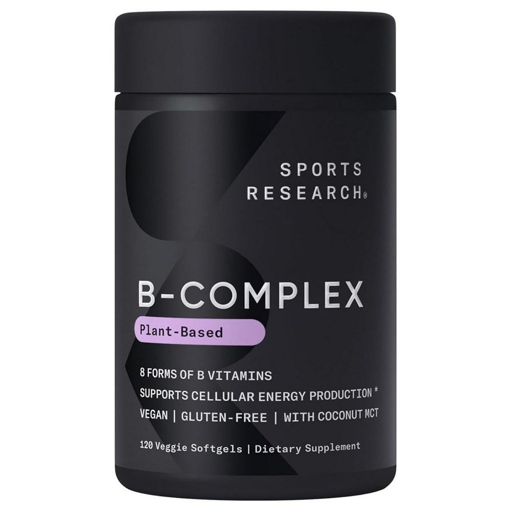 Sports Research B-Complex Вегетарианские мягкие капсулы 1 шт. 120 таблеток