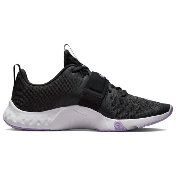 Nike Renew In-Season TR 12 Dark Smoke Grey Lilac Женские кроссовки Белый Черный DD9301-004