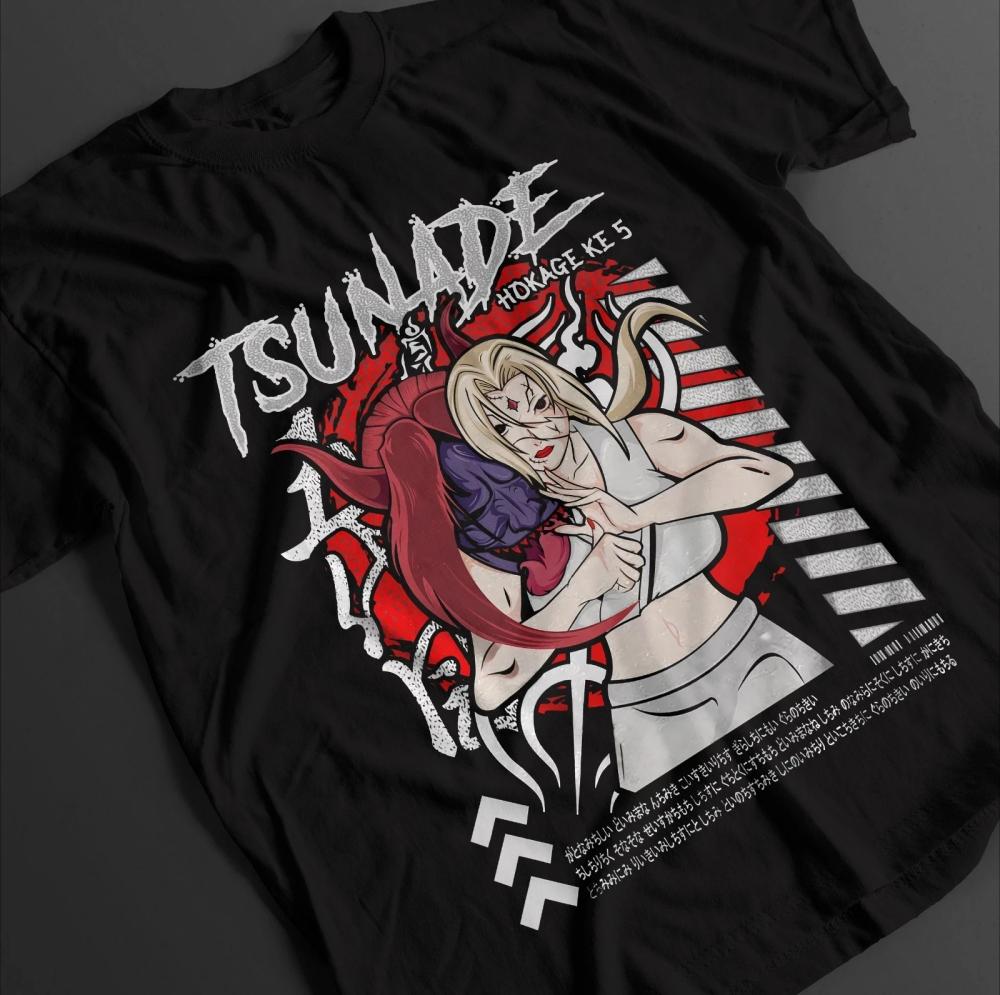 2026 Hot Sale Naruto Summer New Female Ninja Anime Printed T-shirt Men's Women's Neutral Loose Casual Short Sleeve Cotton Family Outfit T-shirt Top