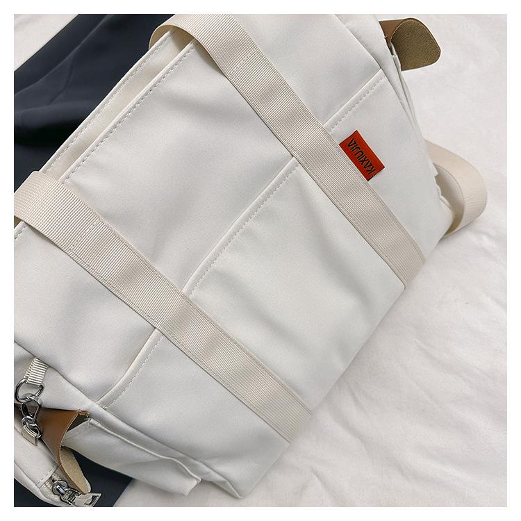 Набор дорожных сумок, легкая большая вместимость с мини-кошельком, водонепроницаемая сумка с ручкой, женские студенческие ранцы в консервативном стиле, нейлоновая сумка