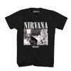 Мужская футболка 100% хлопок с принтом рок-группы Nirvana, стиль Y2k Хип-хоп, графическая футболка, унисекс, круглый вырез, короткий рукав, стритвир, женская футболка