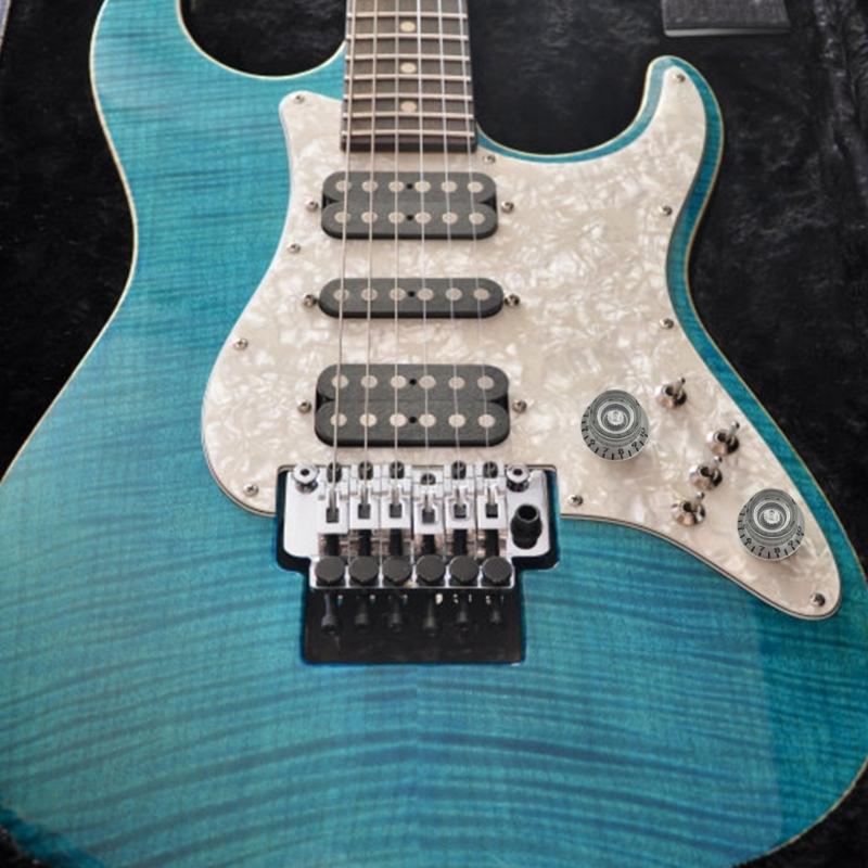 Guitar Effect Button Control Tuner Knobs Replacements Turning Knobs Guitar Potentiometer Knobs Jazzes Guitar Bass Knobs