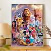 Disney Алмазная живопись полный набор 5D персонажи Микки Мауса алмазное искусство домашний декор креативные поделки