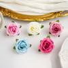 Artificial Flowers Silk Rose Heads Home Wedding Wreath Garden Decor Festival Indoor Party DIY Gifts Box Scrapbooks Craft Hotsale