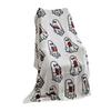 Halloween Throw Blankets Ghost Reading Book Blanket Cute Fluffy Blanket Home Soft Warm Bedspread Couch Sofa Mat Decoration