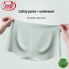 Langsha Women's Ice Silk Anti-Chafe Safety Boxer Briefs 3-Pack