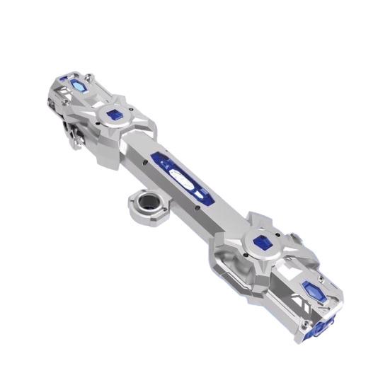 Выдвижные игрушечные мечи Эргономичный двусторонний телескопический световой меч с 16-цветной светодиодной подсветкой и звуковыми эффектами Игрушка световой меч для подростков для косплея, вечеринки, подарка