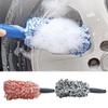 Car Wheel Cleaning Brush Detail Brush Plush Soft Microfiber Wheel Cleaning Brush Vehicles Cleaning Maintain Accessories