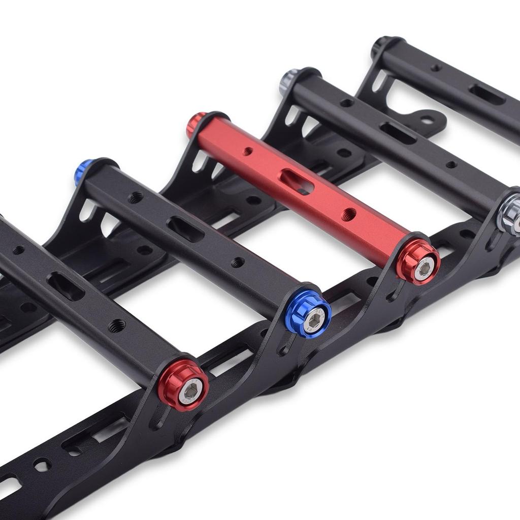 Смещение кронштейна ветрового стекла мотоцикла LEDISHUN для Suzuki 250SX V-Strom ('23) <8BK-EL11L> (Черный титан)