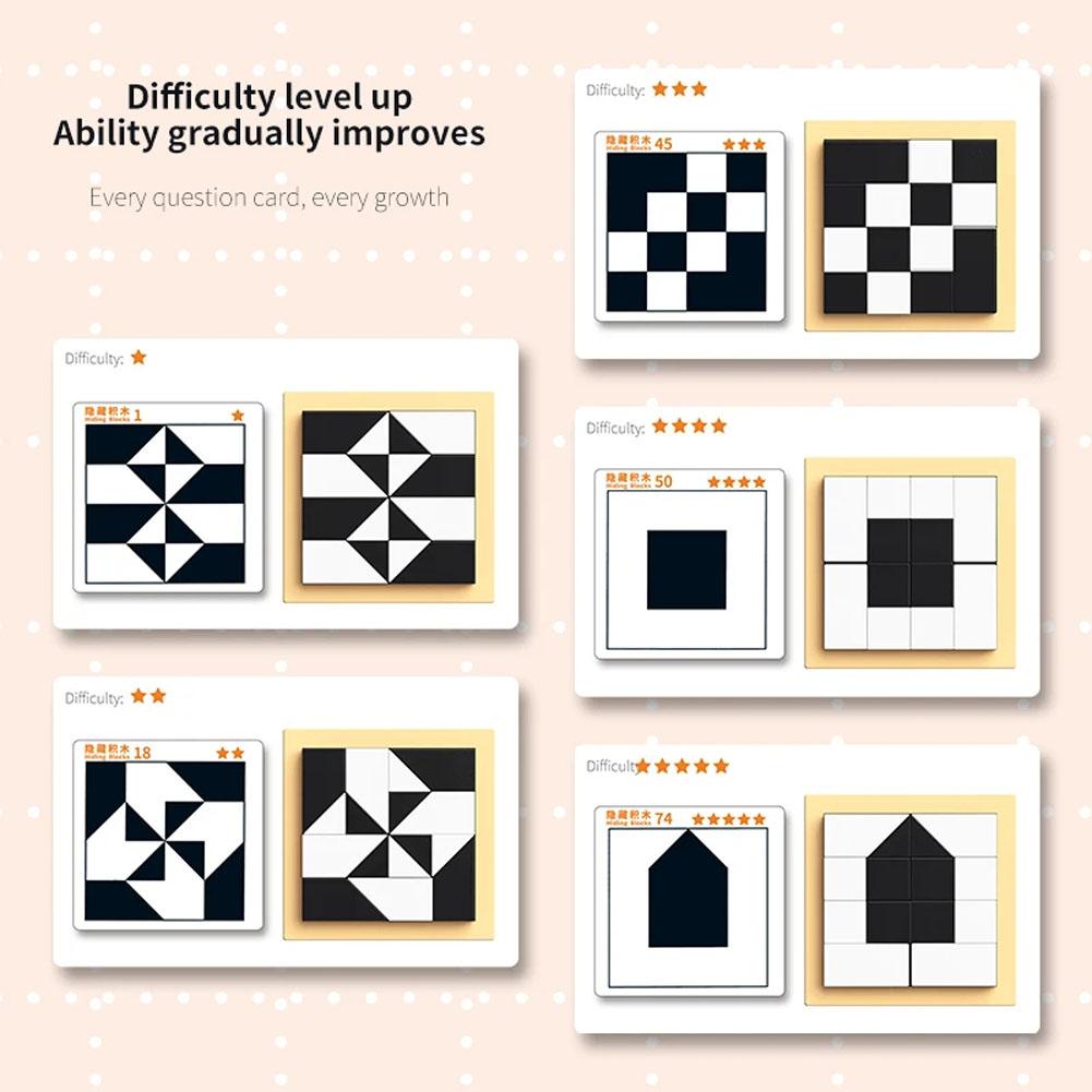 3D головоломка, деревянное пространство, мышление, воображение, логические игры, детские математические развивающие игрушки, доска, подарки для детей, сделай сам