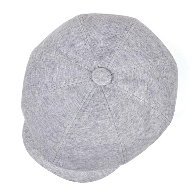 Newsboy Cap Men's Cotton Fashion Beret Autumn and Winter Warm Flat Hats