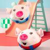 Electric Plush Jumping Pig Toy Repeats What You Say Toddlers Boys Girls Educational Talking Singing Musical Stuffed Pig Plushie Interactive Toy
