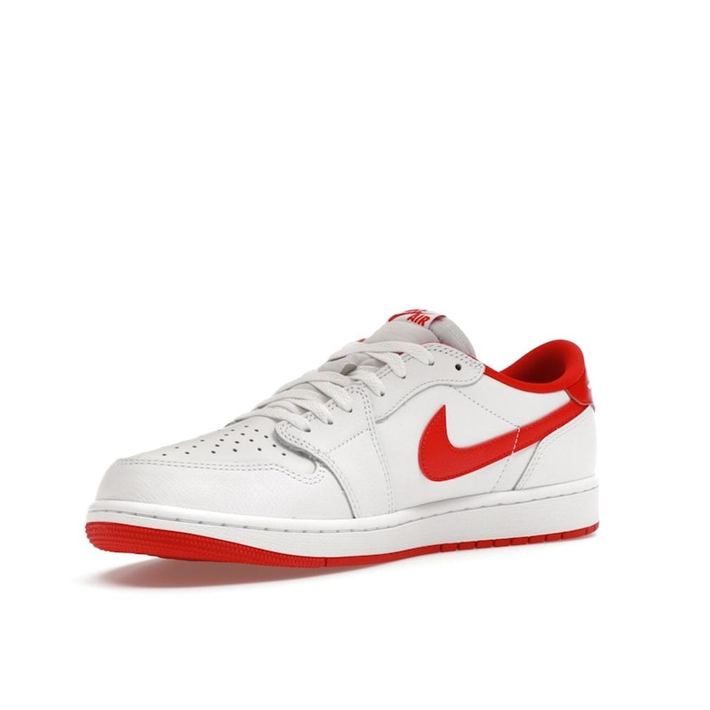 Air Jordan 1 Retro Low OG University Красные кроссовки унисекс Белые CZ0790-161
