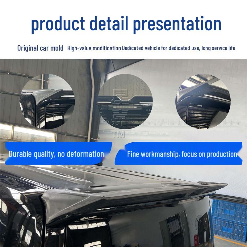 Ford Tourneo Custom Спойлер на крышу без сверления Заднее крыло Аксессуар