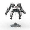 MOC Idea Small Mecha Exoskeleton Robot Set Ornaments Hand-made Assembled Building Block Toys Gift