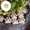 20pcs Landscaping Flowerpot Decoration Resin Cat Claw Ornaments Cat Paw Stepping Stones  Pathways