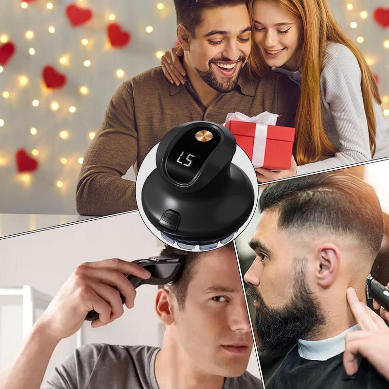 Fully Automatic Men's Waterproof Hair Clipper with 360 degree Hair Clipper Blade Electric Clipper USB Universal Hair Trimmer Kit