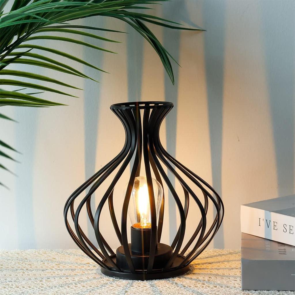 JHY DESIGN украшения наружная настольная лампа ночник 7.5''высокий современный стиль лампа на батарейках с 6-часовым таймером декоративная прикроватная лампа