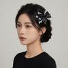 Gothic Cute Duckbill Clip Ribbon Hair Barrettes Cool Children Side Clip  Daily Wear