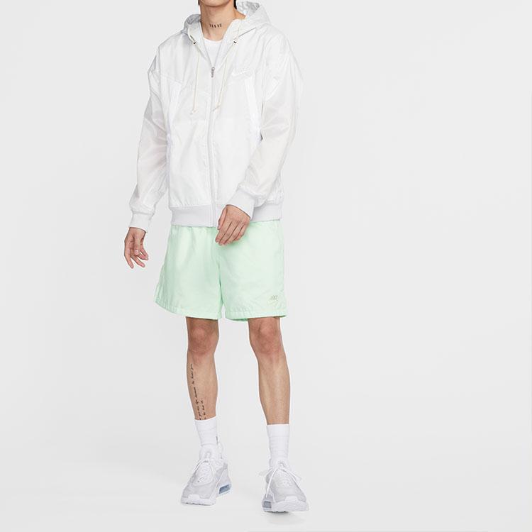 Nike Спортивная куртка Windrunner в стиле ретро, ​​мужская верхняя одежда, белая CU4514-028