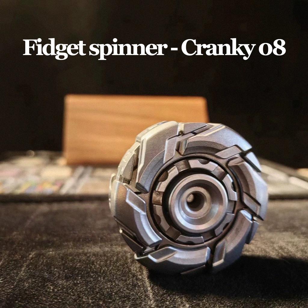 Новый EDC Нержавеющая сталь Cranky 08 Фиджет-спиннер Снятие стресса Антистресс Игрушка для взрослых и детей Развитие концентрации Интеллекта