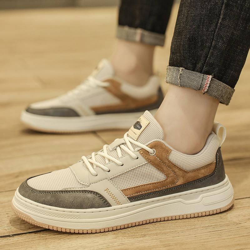 High End Brand Men's Casual Shoes Wear Resistant Thick Soled Sneakers Fashion Men's Oxford Shoe Outdoor Travel Shoes Breathable