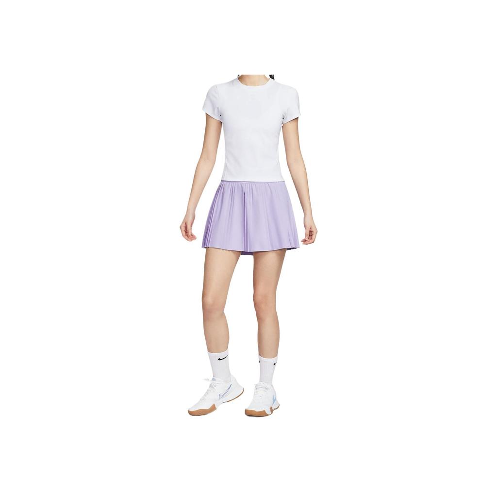 Nike Court Advantage Dri-Fit Простой Модный Универсальный Классический С средней посадкой Теннисные Шорты Женские шорты Гортензия-Фиолетовый FZ6513515