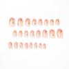 24 Pieces Wearing Nail Piece Star Moon Nail Patch Wearable Nail Piece Short Nail Piece False Nail