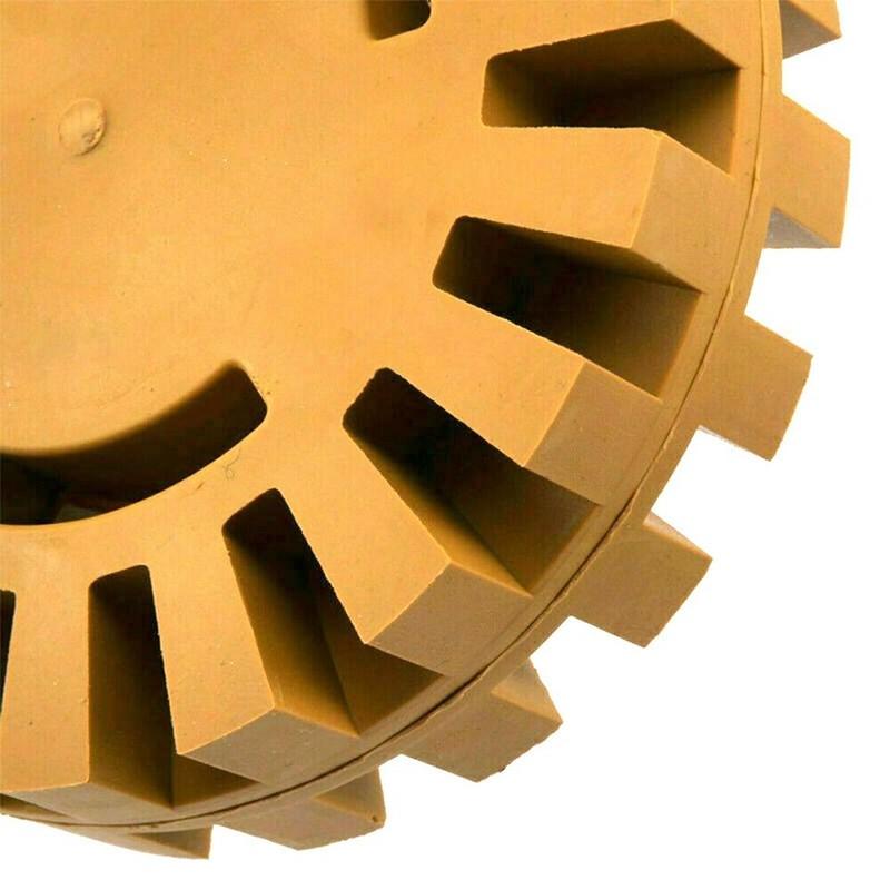 Pneumatic Rubber Removal Disc Car Body Sticker Remover Protecting Car Paint Surfaces Adhesive Cleaner Tool